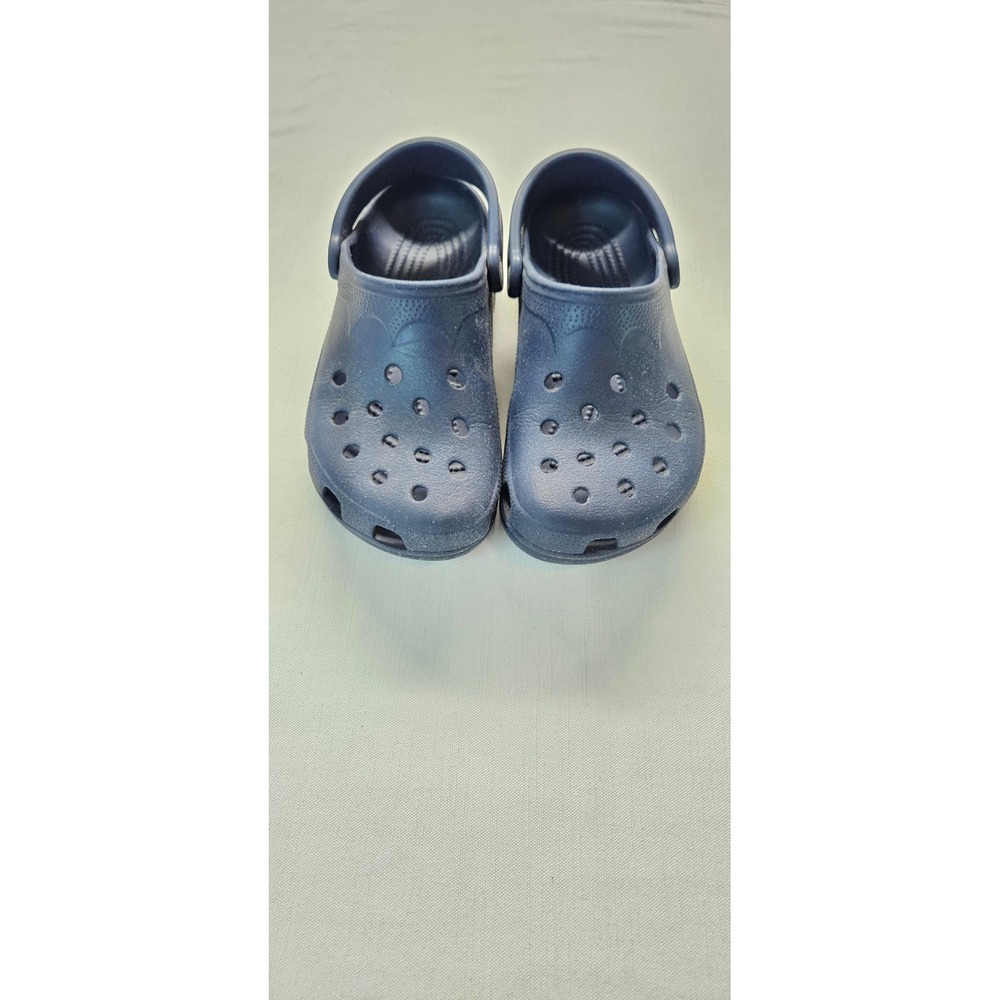 Crocs Classic Clog Navy Blue Water Friendly Slip On Shoes Mens 4 Womens 6